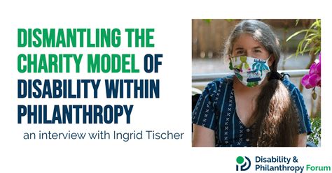 Dismantling the Charity Model of Disability Within .
